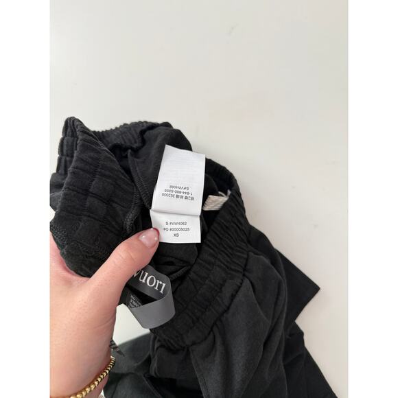 Vuori boyfriend cargo joggers black heather - size XS - Picture 5 of 7